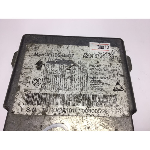 Mercedes C Serisi W204 Airbag Beyni A2048709426