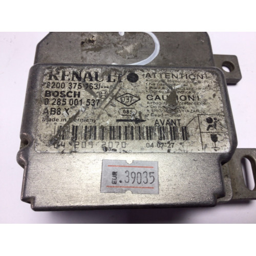 Renault Clio Airbag Beyni 0285001537 8200375763