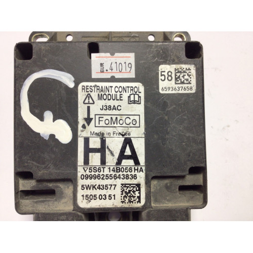 Ford Fiesta Airbag Beyni 5S6T-14B056-HA 5WK43577