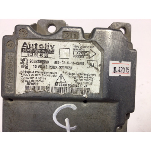 Peugeot 407 Airbag Beyni 603554600 9655880880