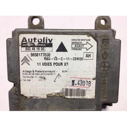 Citroen C5 Airbag Beyni 603481900 9658177080