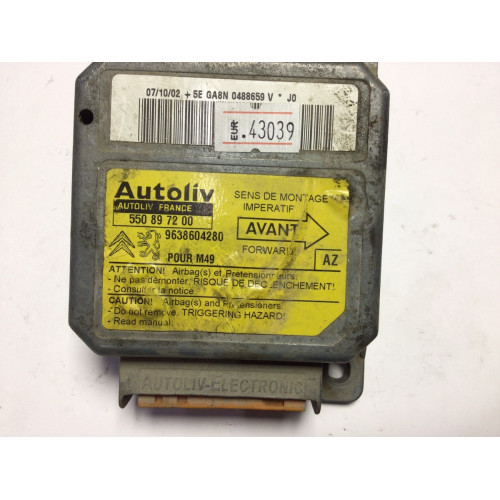 Citroen C5 Airbag Beyni 9638604280 550897200