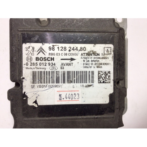 Citroen C4 Airbag Beyni 9812824480 0285012934