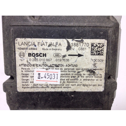 Fiat Doblo Airbag Beyni 0285010857 51881770