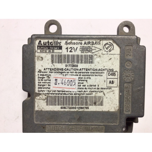 Fiat Doblo Stilo Airbag Beyni 517728030 608673600 