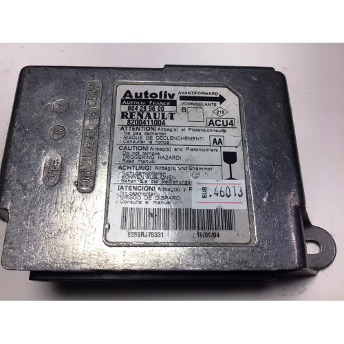 Renault Megane 2 Airbag Beyni 8200411004 604289600