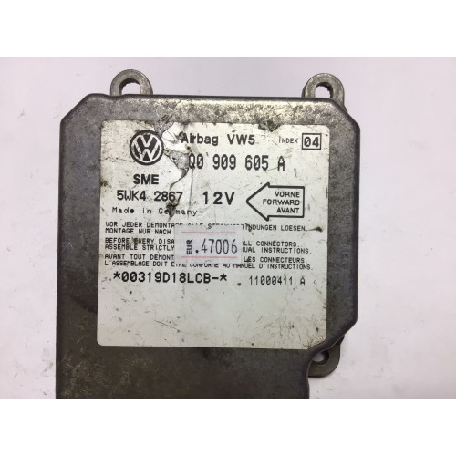 Volkswagen Golf Bora Polo Airbag beyni 6Q0909605A 5WK42867 İNDEX4