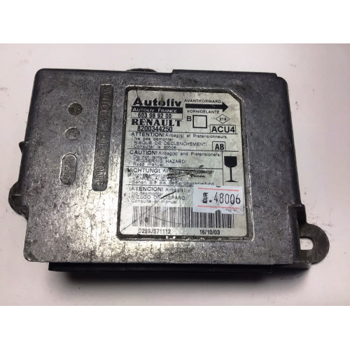 Renault Megane Airbag Beyni 603989200 8200344250