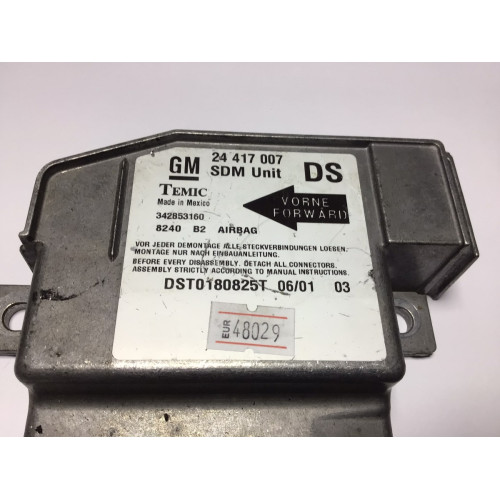 Opel Corsa C Airbag Beyni 24417007 342853160 DS