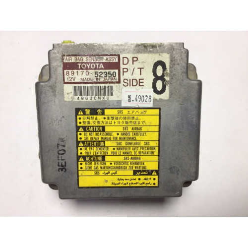 Toyota Yaris Airbag Beyni 89170-52350