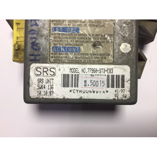 Honda Civic Airbag Beyni 77960-ST3-E83 5WK4136