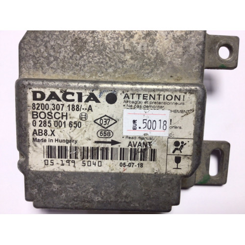 Dacia Logan Airbag Beyni 8200307188 0285001650