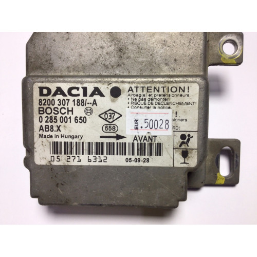 Dacia Logan Airbag Beyni 8200307188 0285001650