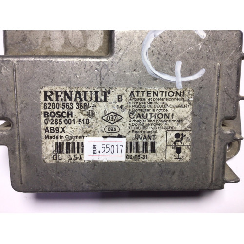 Renault Clio 3 Airbag Beyni 0285001510 8200563368