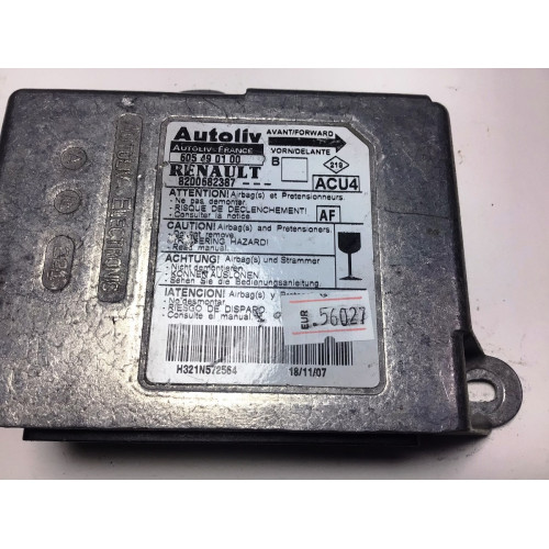 Renault Megane 2 Airbag Beyni 605490100 8200682387