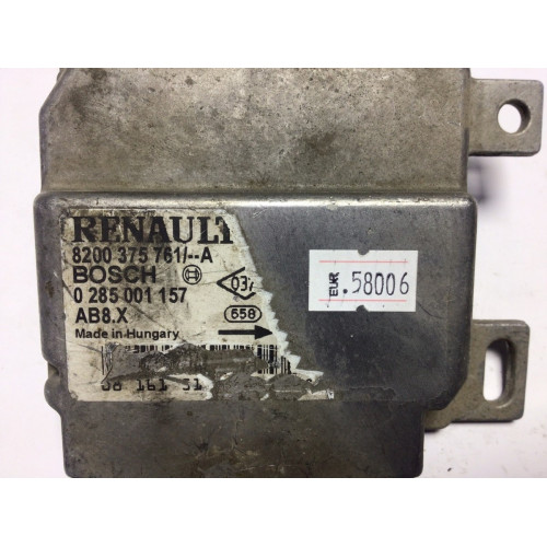 Renault Clio 2 Airbag Beyni 0285001157 8200375761 