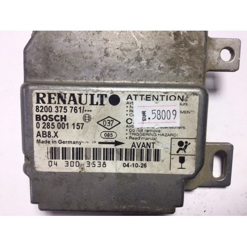 Renault Clio 2 Airbag Beyni 0285001157 8200375761 