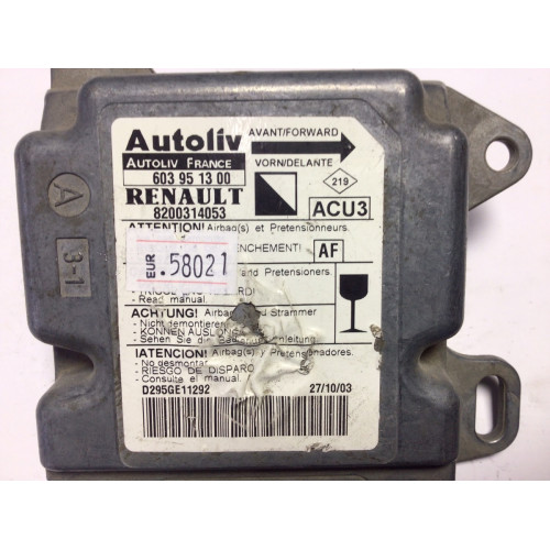 Renault Kangoo Airbag Beyni 603951300 8200314053