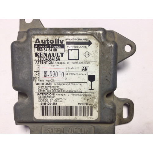 Renault Megane Airbag Beyni 7700436418A 550548400