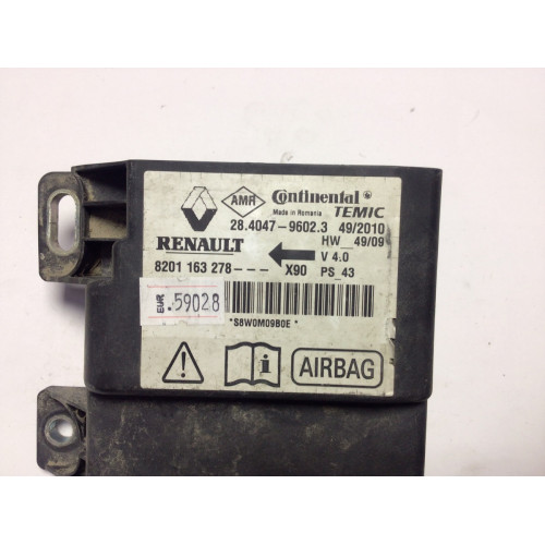 Renault Clio 2 Thalia  Dacia Logan Airbag Beyni 8201163278 28.4047-9603.3