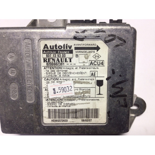 Renault Megane 2 Airbag Beyni 8200682381 607139300