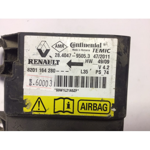 Renault Clio 2 Airbag Beyni 8201164280 28.4047-9505.3