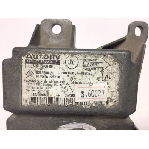 Peugeot Partner Airbag Beyni 9665250180 608990600