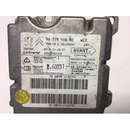 Peugeot 508 Airbag Beyni 9677910680 A2C53323336