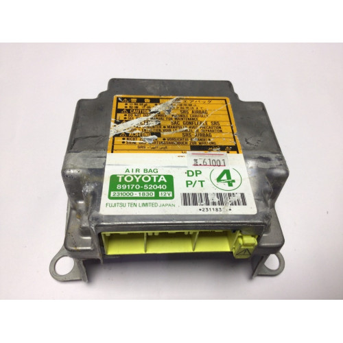 Toyota Yarıs Airbag Beyni 8917052040 2310001830
