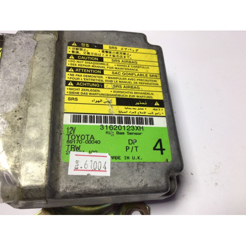 Toyota Yaris Airbag Beyni 89170-0D040 205881-102 31620123XH