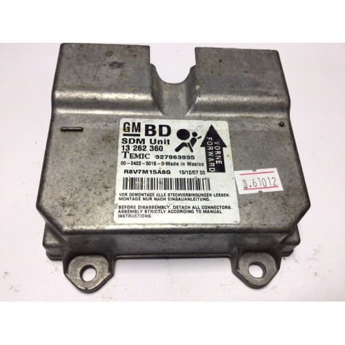 Opel corsa D Airbag Beyni 13262360 327963935 BD
