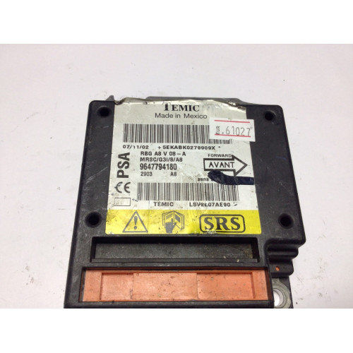 Cıtroen C3  Airbag Beyni  9647794180 
