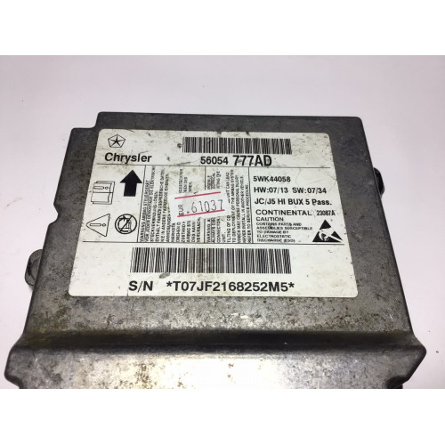 Fıat Airbag Beyni 56054777AD 5WK44058