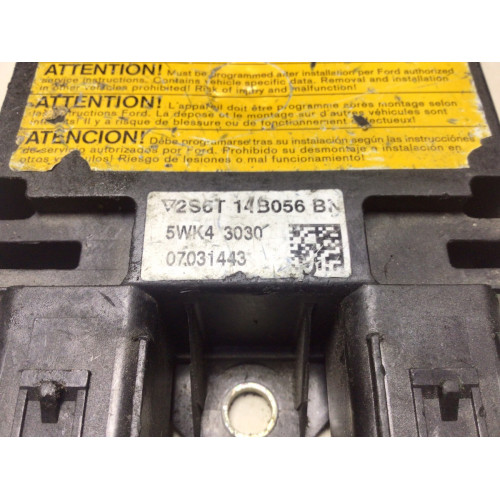 Ford Fusion Fiesta Airbag Beyni 2S6T14B056BN  5WK43030