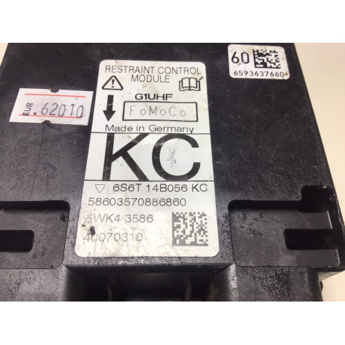 Ford Fiesta Airbag Beyni 6S6T14B056KC 5WK43586