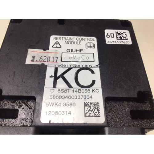 Ford Fiesta Airbag Beyni 6S6T14B056KC 5WK43586