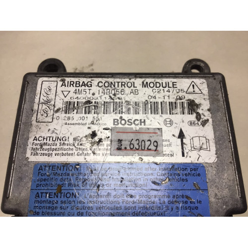 Ford C-max Airbag Beyni 4M5T14B056AB 0285001551