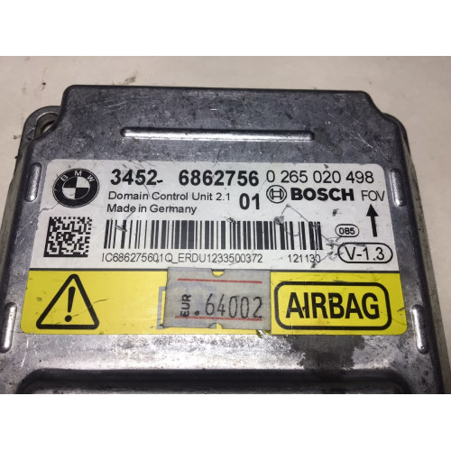 Bmw f20 f30 Airbag Beyni 0265020498 3452 6862756