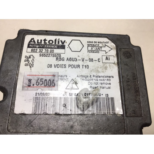 Peugeot 206 Airbag Beyni 9652275580 602327000