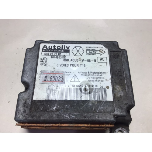 Peugeot 206 Airbag Beyni 600237200 9644903480