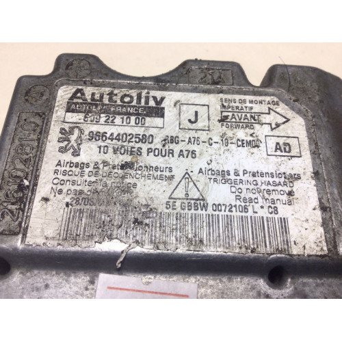 Peugeot 207 Airbag Beyni 609221000 9664402580