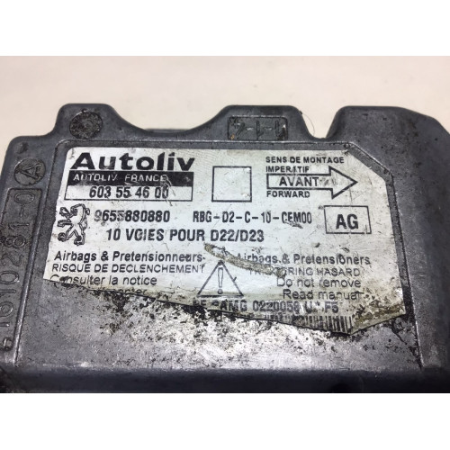 Peugeot 407 Airbag Beyni 603554600 9655880880