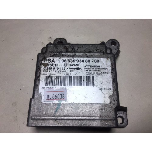 Peugeot 207 Airbag Beyni 9663593480 0285010112