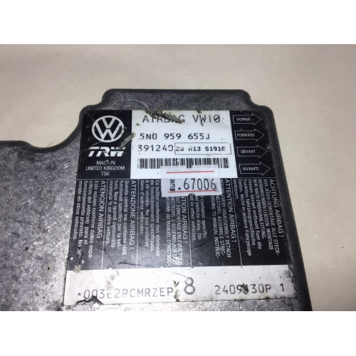 Volkswagen Touareg Airbag Beyni 5N0959655J 391240