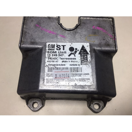 Opel Astra H Airbag Beyni 13249347 327963935 ST