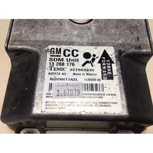 Opel Corsa D Airbag Beyni 13288176 327963935 CC