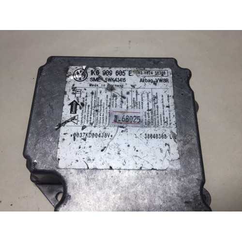 Volkswagen Golf Jetta Airbag Beyni 1K0909605E 