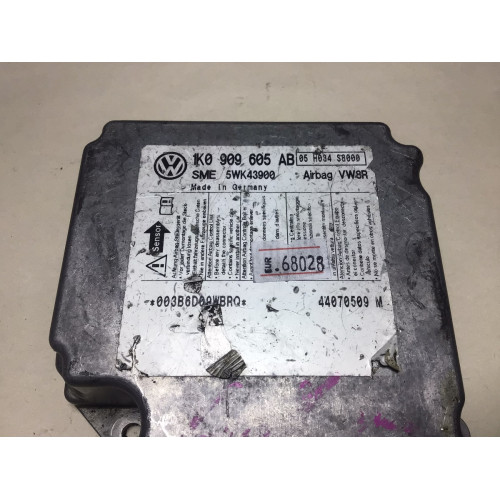 Volkswagen Golf Jetta Airbag Beyni 1K0909605AB İNDEX5