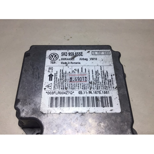 Volkswagen Golf Airbag Beyni 5K0959655E 5WK44302