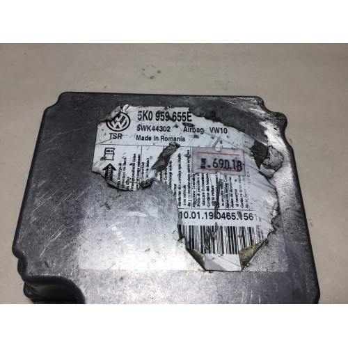 Volkswagen Golf Airbag Beyni 5K0959655E 5WK44302